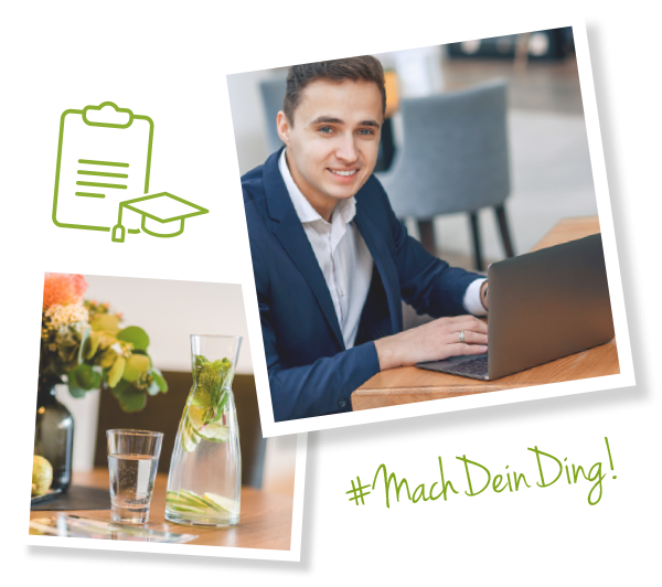 Polaroidfotos Hotelfachfrau/-mann  mit Zusatzausbildung